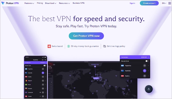 Proton VPNc
