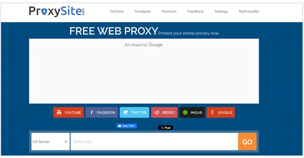 ProxySite Homepage