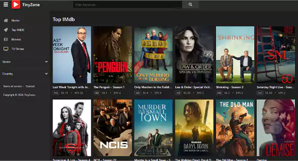 Tinyzone IMDB Ranking