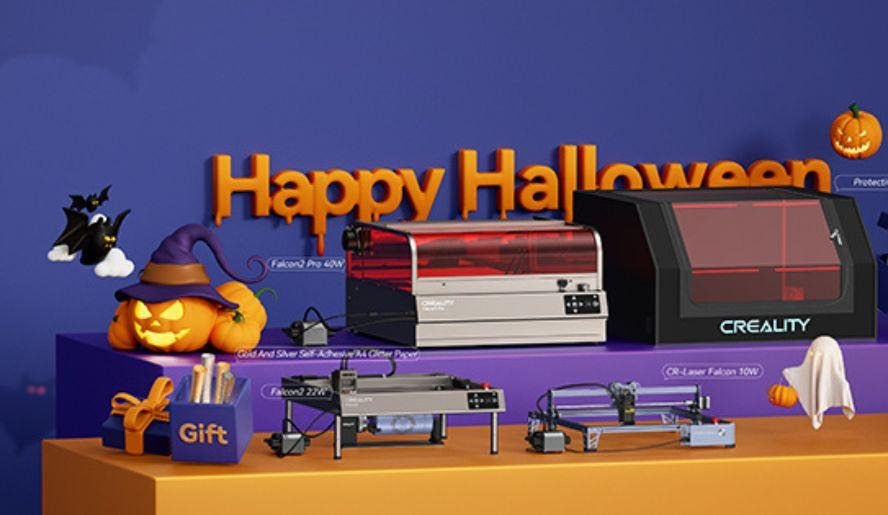 Creality Falcon 2 Pro 40W | Buy the Best Laser Engraver for Halloween Creations