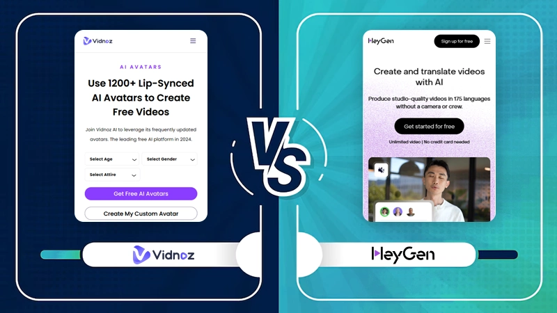 vidnoz ai vs heygen