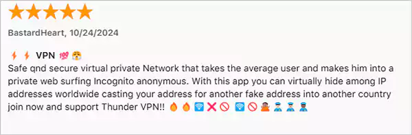 Thunder VPN Reviews